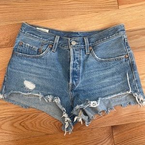 Levi’s jean denim shorts